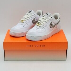 Nike Air Force 1 LX United White Hemp Black Womens Shoes DZ2709-100 Size 7